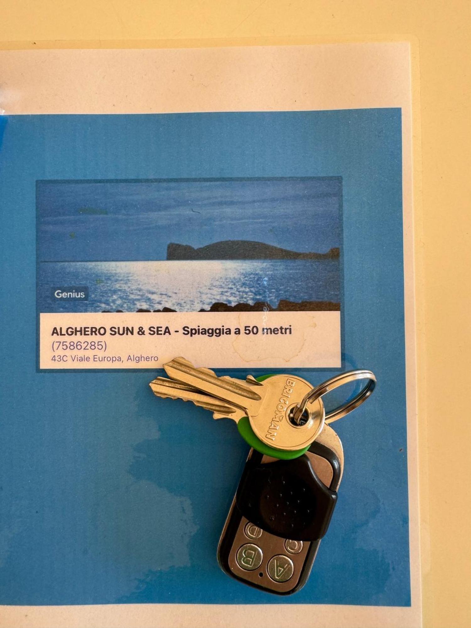 Alghero Sun & Sea - Spiaggia A 50 Metri Eksteriør bilde